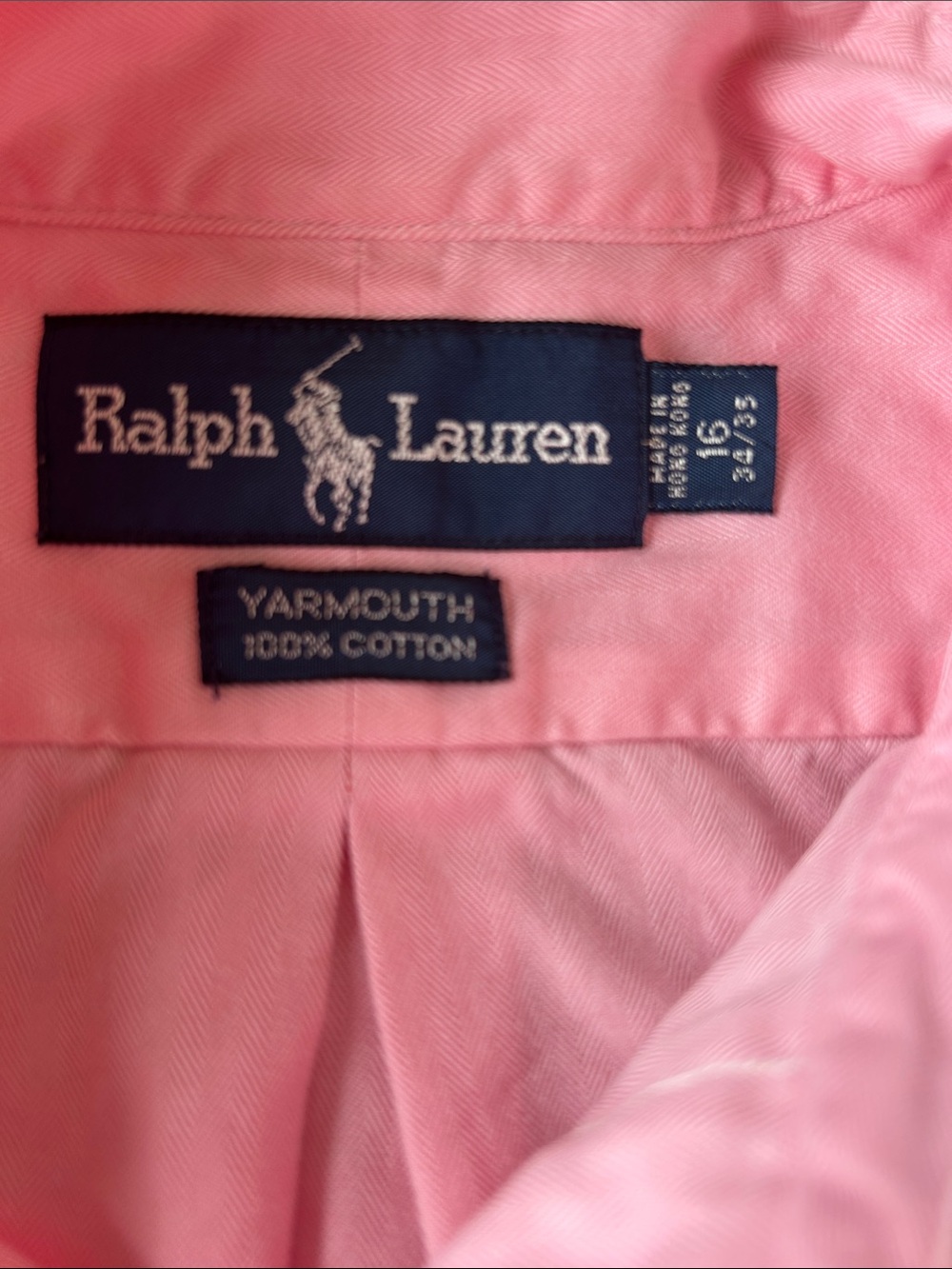 Ralph Lauren Light Pink Button-Down Oxford Shirt - Picture 2 of 5